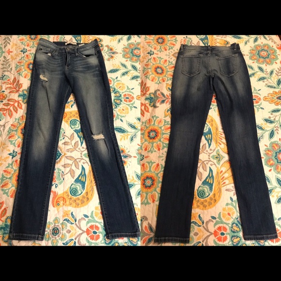 KanCan High Rise Skinny Stretch Jeans - Picture 2 of 7